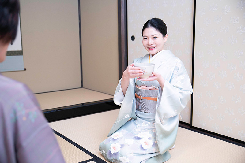 出張茶道会撮影